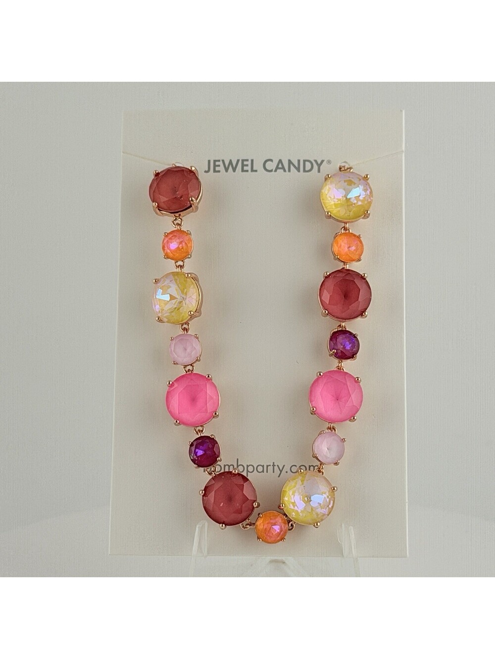 Bomb Party Jewel Candy RBP7360 “The Adira” Summertime Honey on Rose Gold